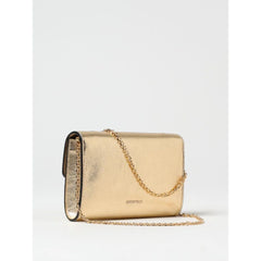 Coccinelle Gold Leather Handbag - Clutch Bags
