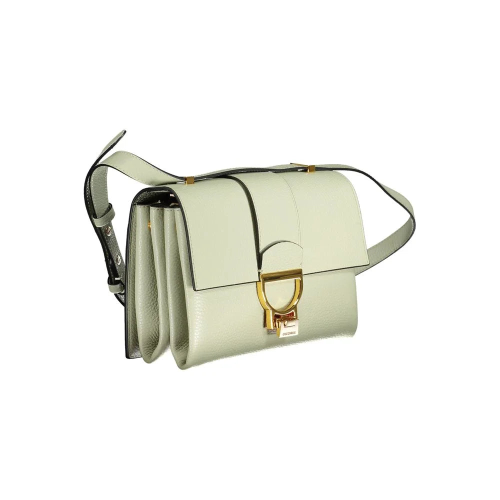 Coccinelle Green Leather Handbag - Shoulder Bags