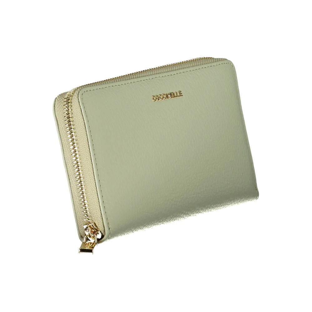 Coccinelle Green Leather Wallet - Wallets