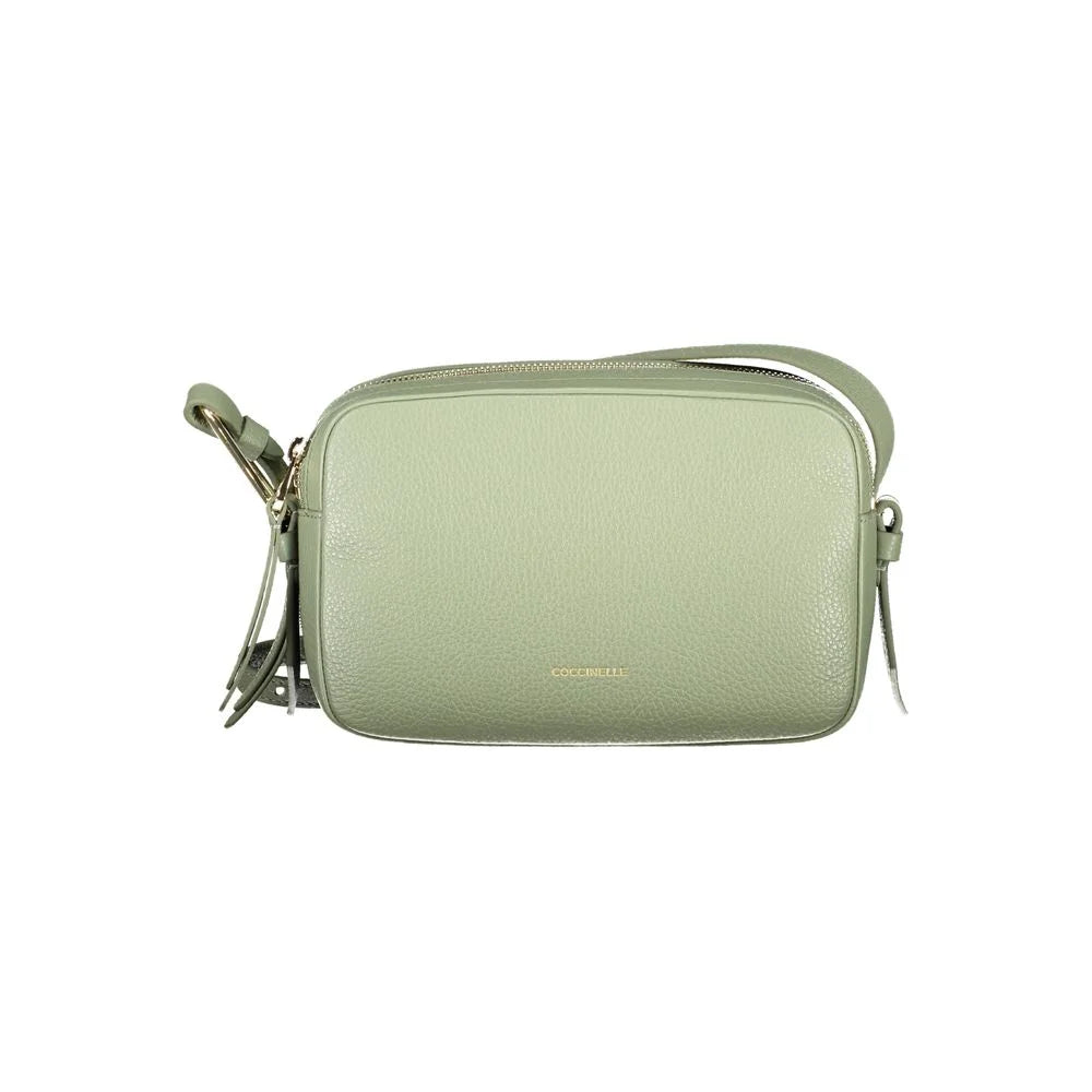 Coccinelle Green Leather Women Handbag - Cross Body Bags