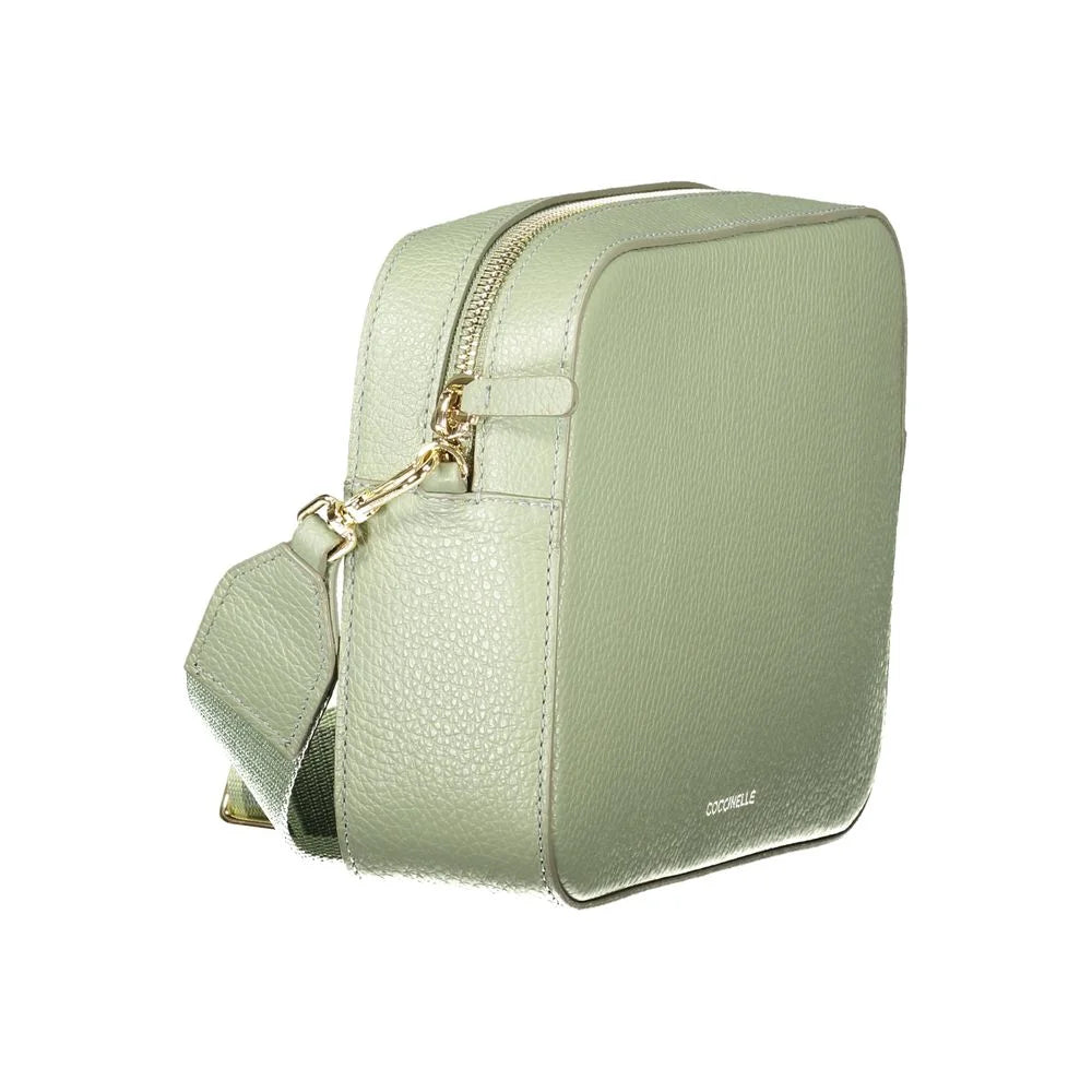 Coccinelle Green Leather Women Handbag - Cross Body Bags