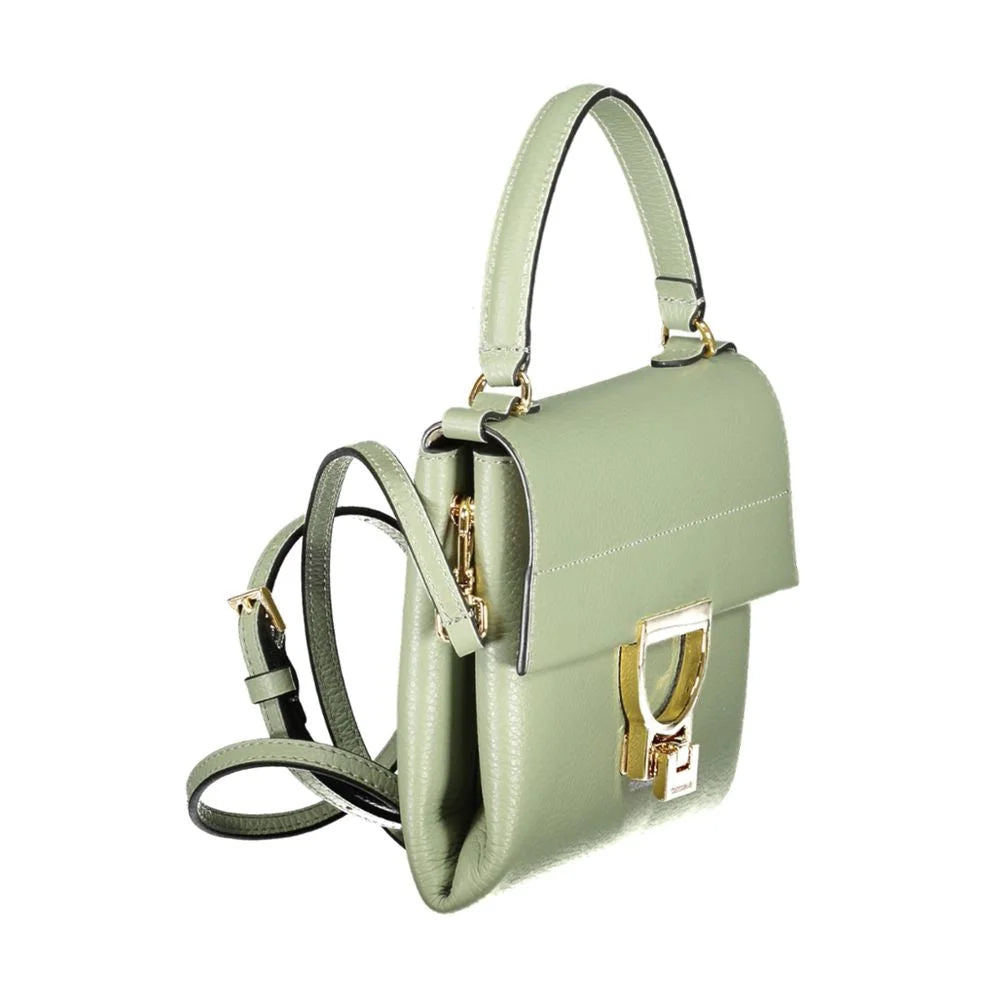 Coccinelle Green Leather Women Handbag - Shoulder Bags
