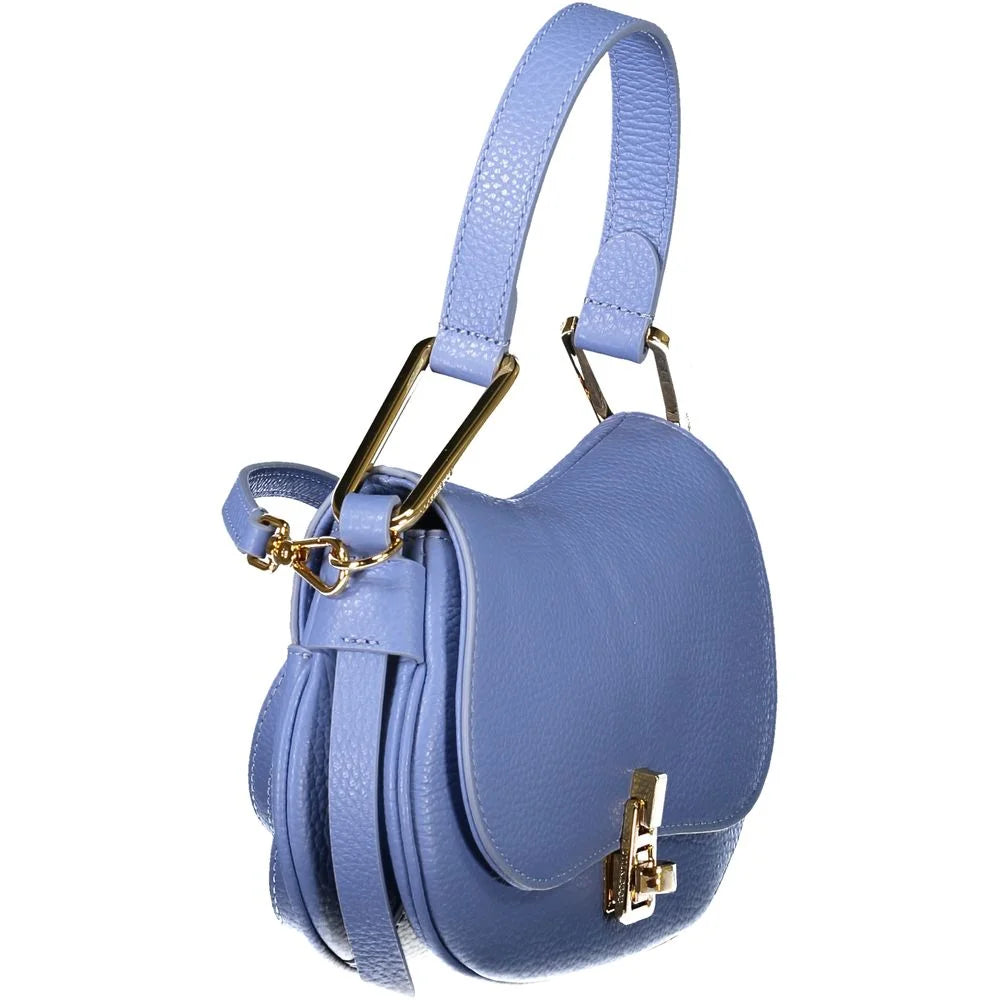 Coccinelle Light Blue Leather Women Handbag - Cross Body Bags