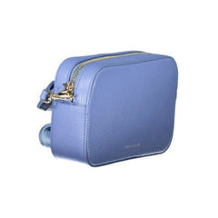 Coccinelle Light Blue Leather Women Handbag - Cross Body Bags