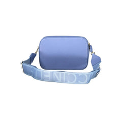 Coccinelle Light Blue Leather Women Handbag - Cross Body Bags
