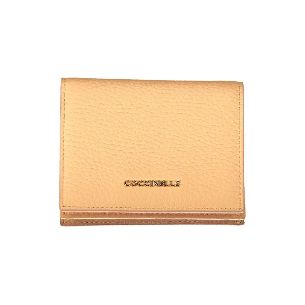 Coccinelle Orange Leather Wallet - Wallets