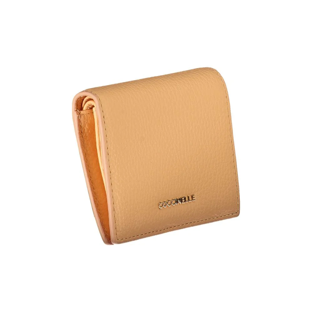 Coccinelle Orange Leather Wallet - Wallets