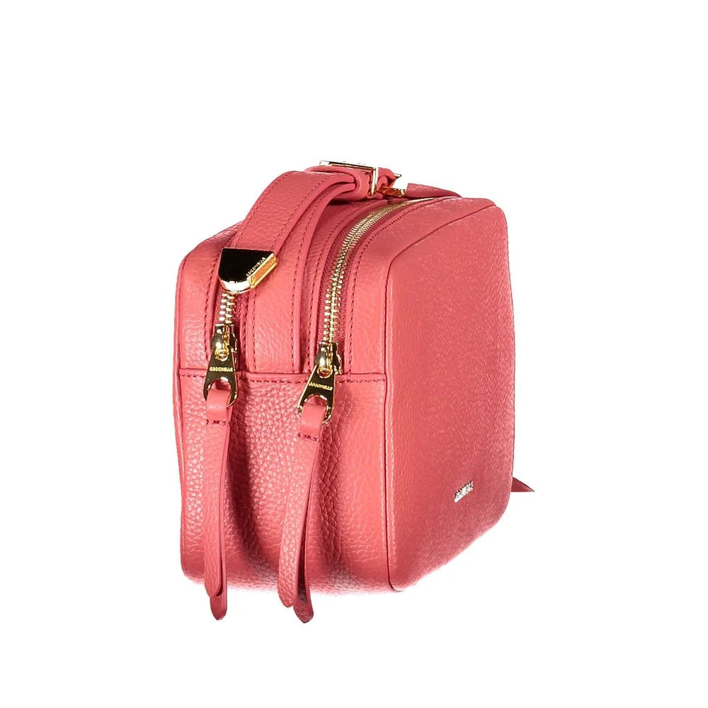 Coccinelle Pink Leather Handbag - Cross Body Bags