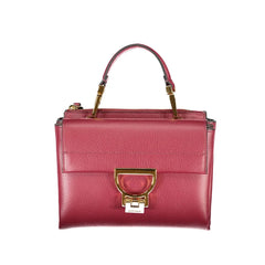 Coccinelle Purple Leather Handbag - Shoulder Bags