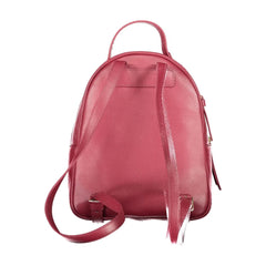 Coccinelle Purple Leather Women Backpack - Backpacks
