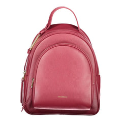 Coccinelle Purple Leather Women Backpack - Backpacks