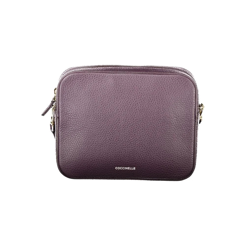 Coccinelle Purple Leather Women Handbag
