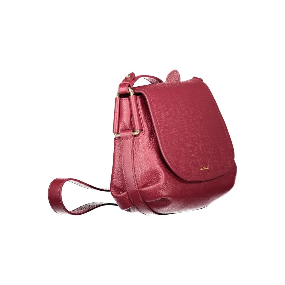 Coccinelle Purple Leather Women Handbag