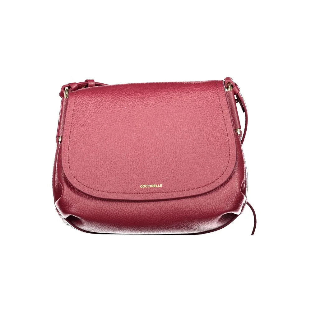 Coccinelle Purple Leather Women Handbag