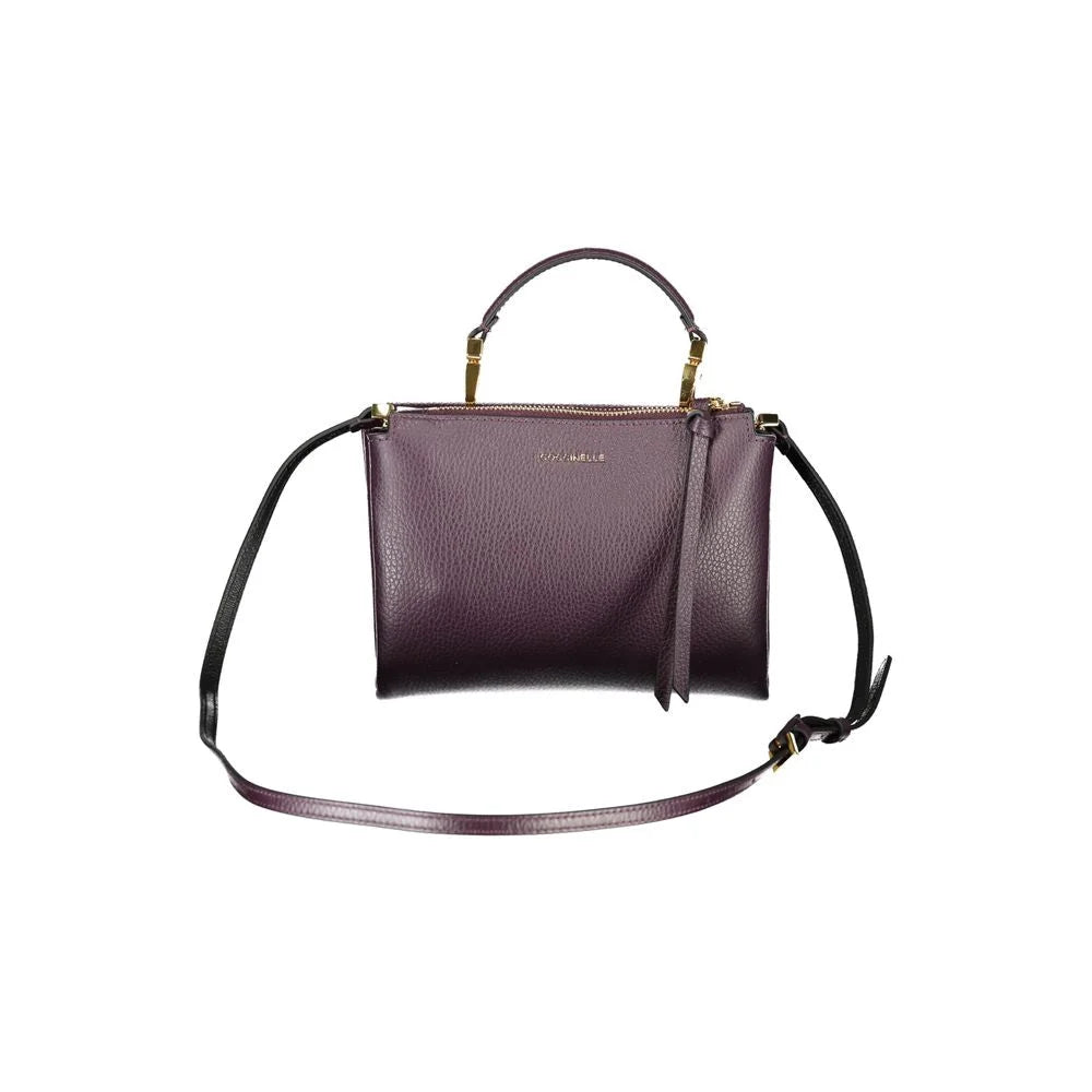 Coccinelle Purple Leather Women Handbag