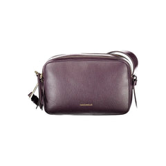 Coccinelle Purple Leather Women Handbag - Cross Body Bags