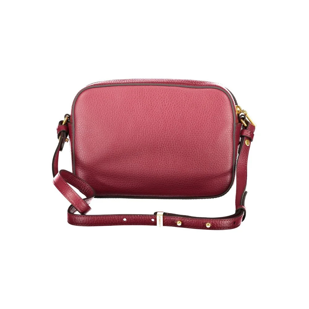 Coccinelle Purple Leather Women Handbag - Cross Body Bags
