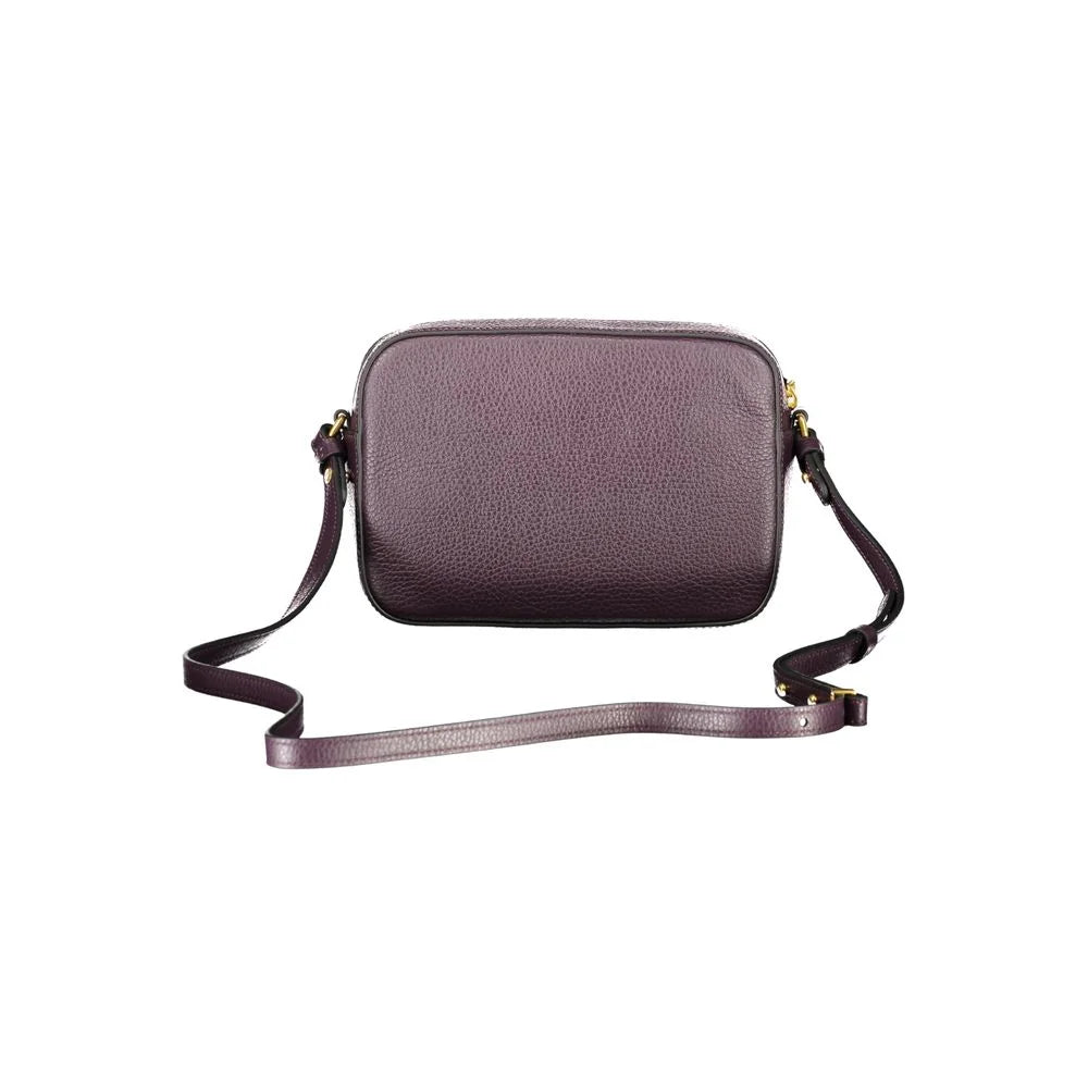 Coccinelle Purple Leather Women Handbag - Cross Body Bags