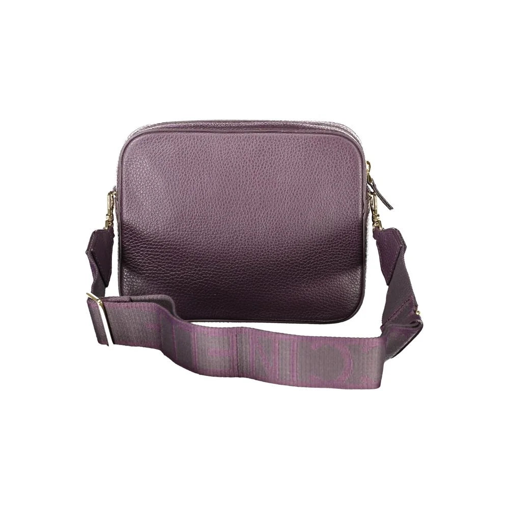 Coccinelle Purple Leather Women Handbag - Cross Body Bags