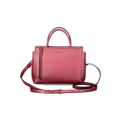 Coccinelle Purple Leather Women Handbag - Satchel Bags