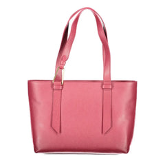 Coccinelle Purple Leather Women Handbag - Shopper Bags