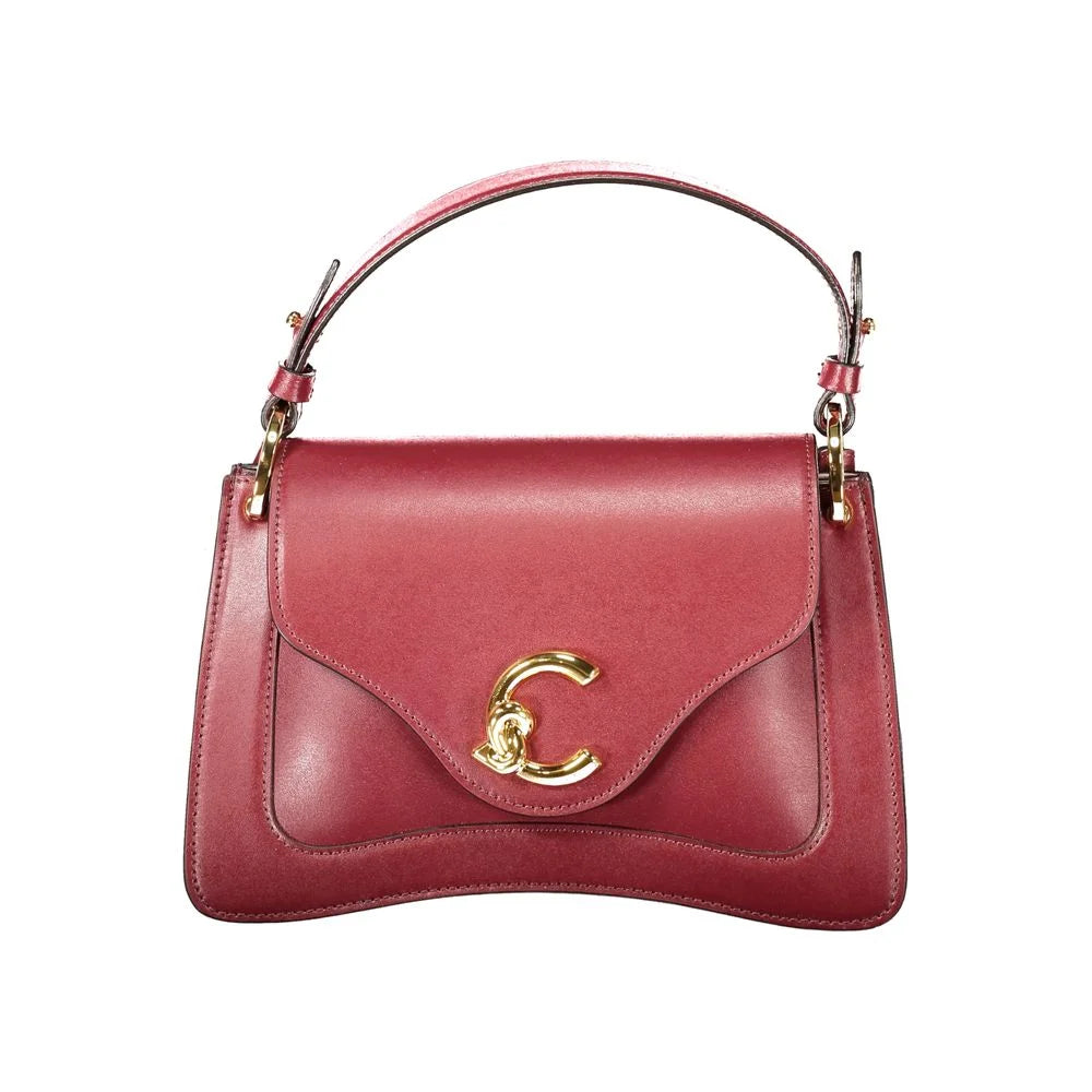 Coccinelle Purple Leather Women Handbag - Shoulder Bags