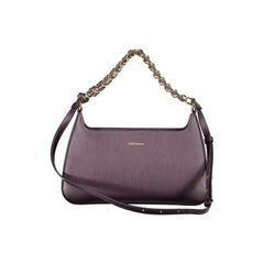 Coccinelle Purple Leather Women Handbag - Shoulder Bags