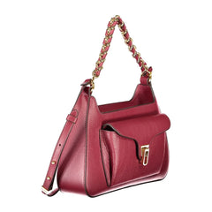 Coccinelle Purple Leather Women Handbag - Shoulder Bags