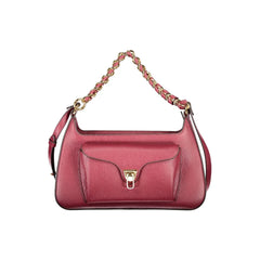 Coccinelle Purple Leather Women Handbag - Shoulder Bags
