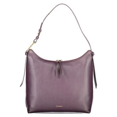 Coccinelle Purple Leather Women Handbag - Shoulder Bags