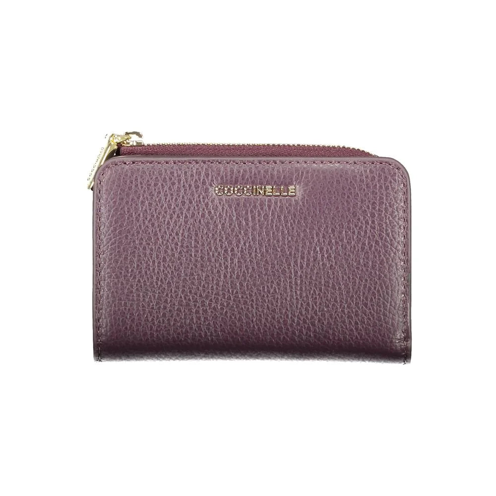 Coccinelle Purple Leather Women Wallet - Wallets
