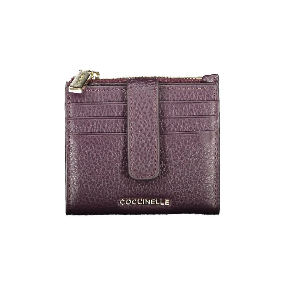 Coccinelle Purple Leather Women Wallet - Wallets