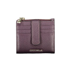 Coccinelle Purple Leather Women Wallet - Wallets