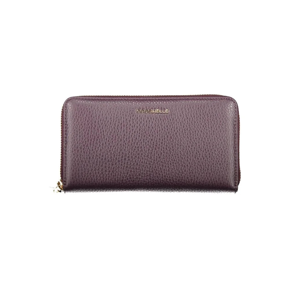 Coccinelle Purple Leather Women Wallet - Wallets