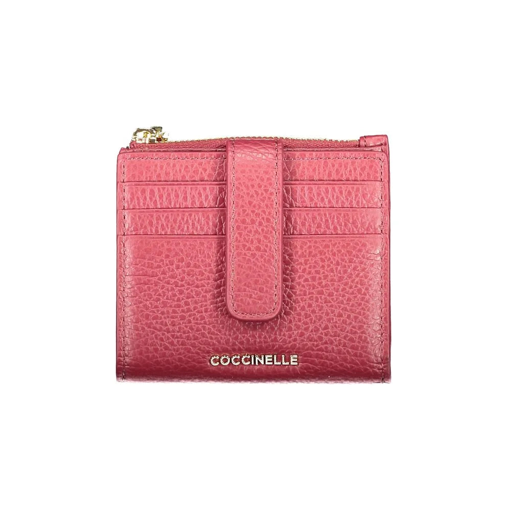 Coccinelle Purple Leather Women Wallet - Wallets