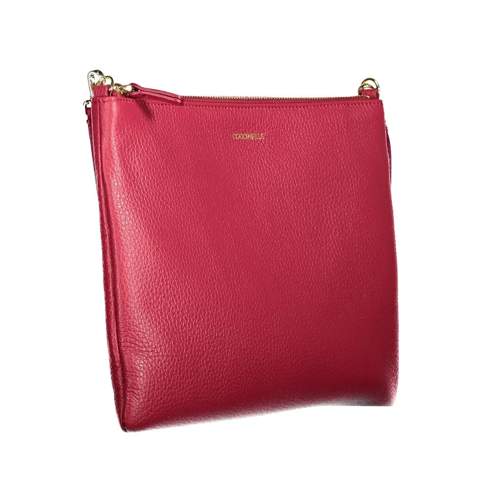 Coccinelle Red Leather Handbag - Clutch Bags