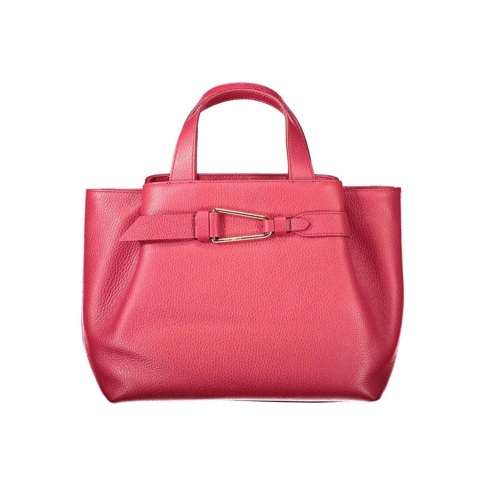 Coccinelle Red Leather Handbag - Satchel Bags