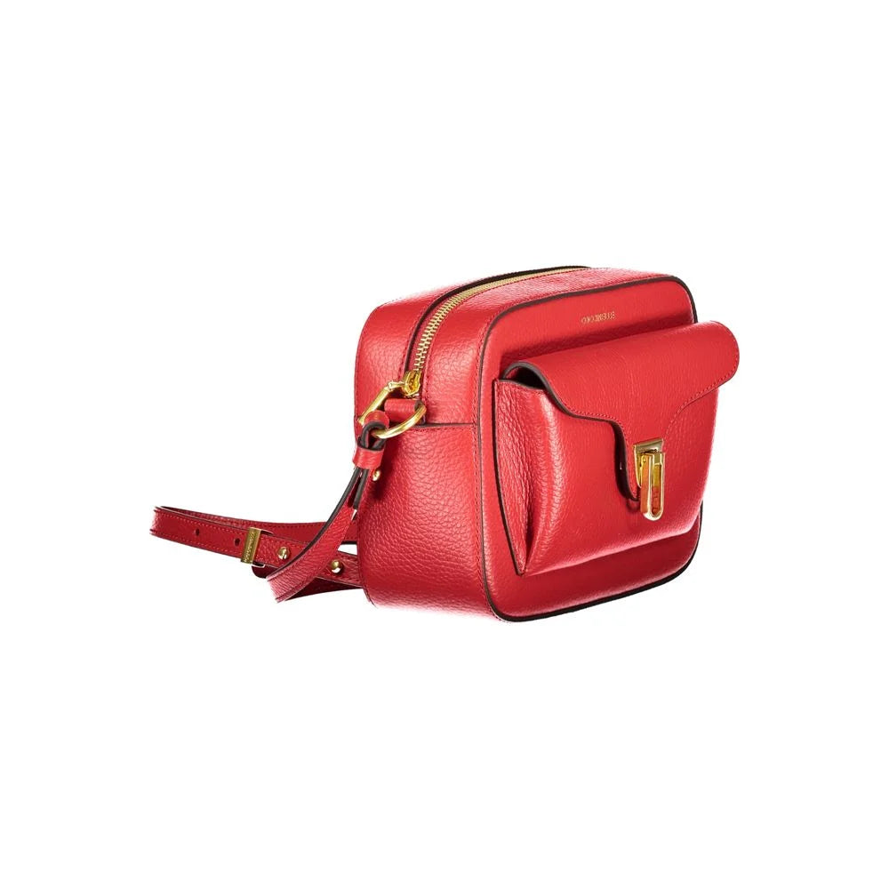 Coccinelle Red Leather Women Bag