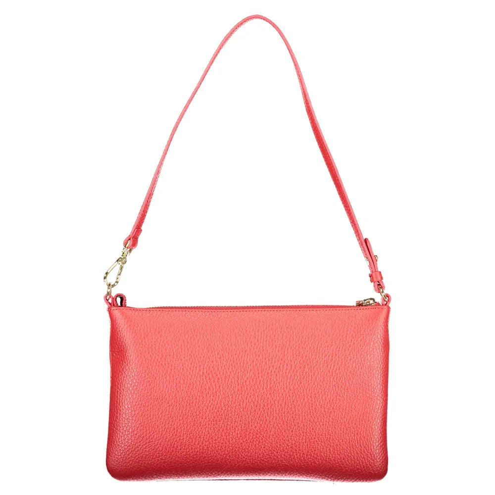 Coccinelle Red Leather Women Handbag