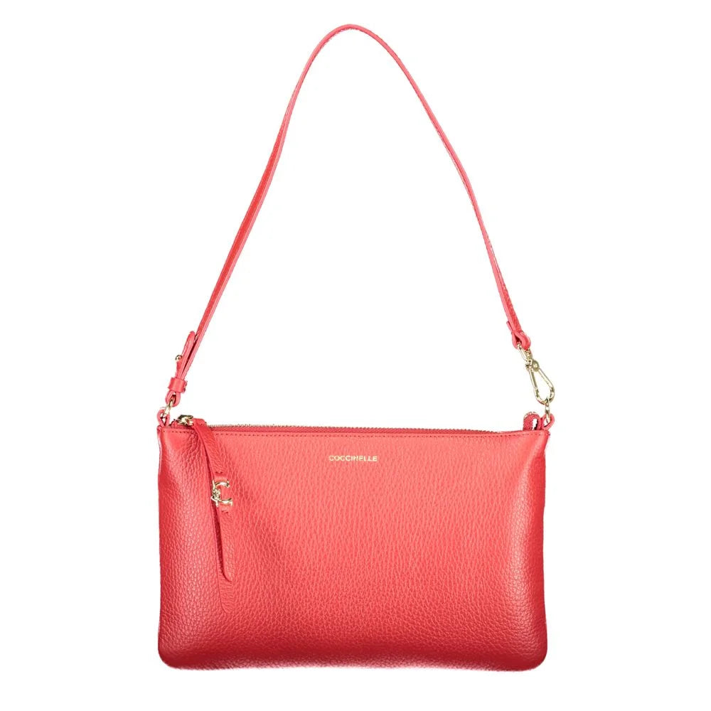 Coccinelle Red Leather Women Handbag