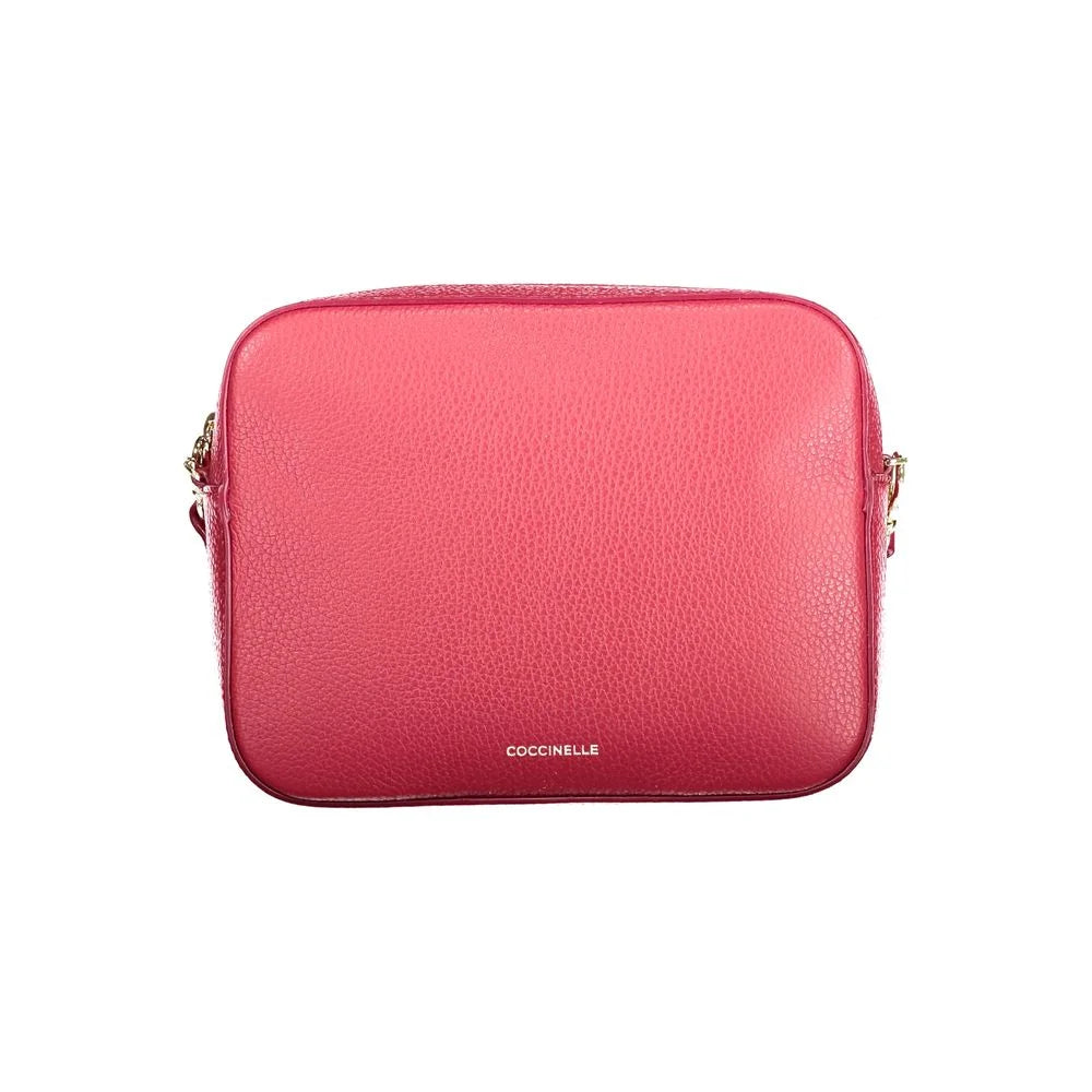 Coccinelle Red Leather Women Handbag - Cross Body Bags