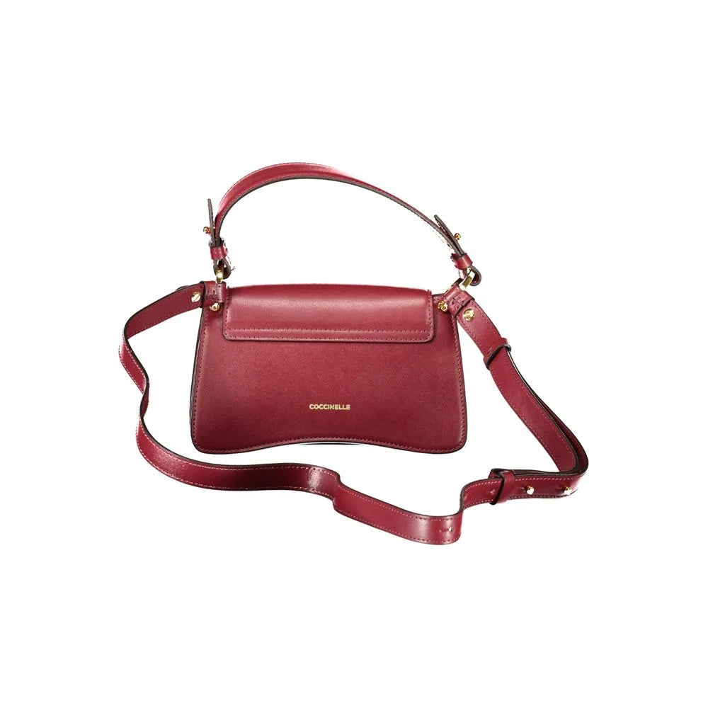 Coccinelle Red Leather Women Handbag - Shoulder Bags