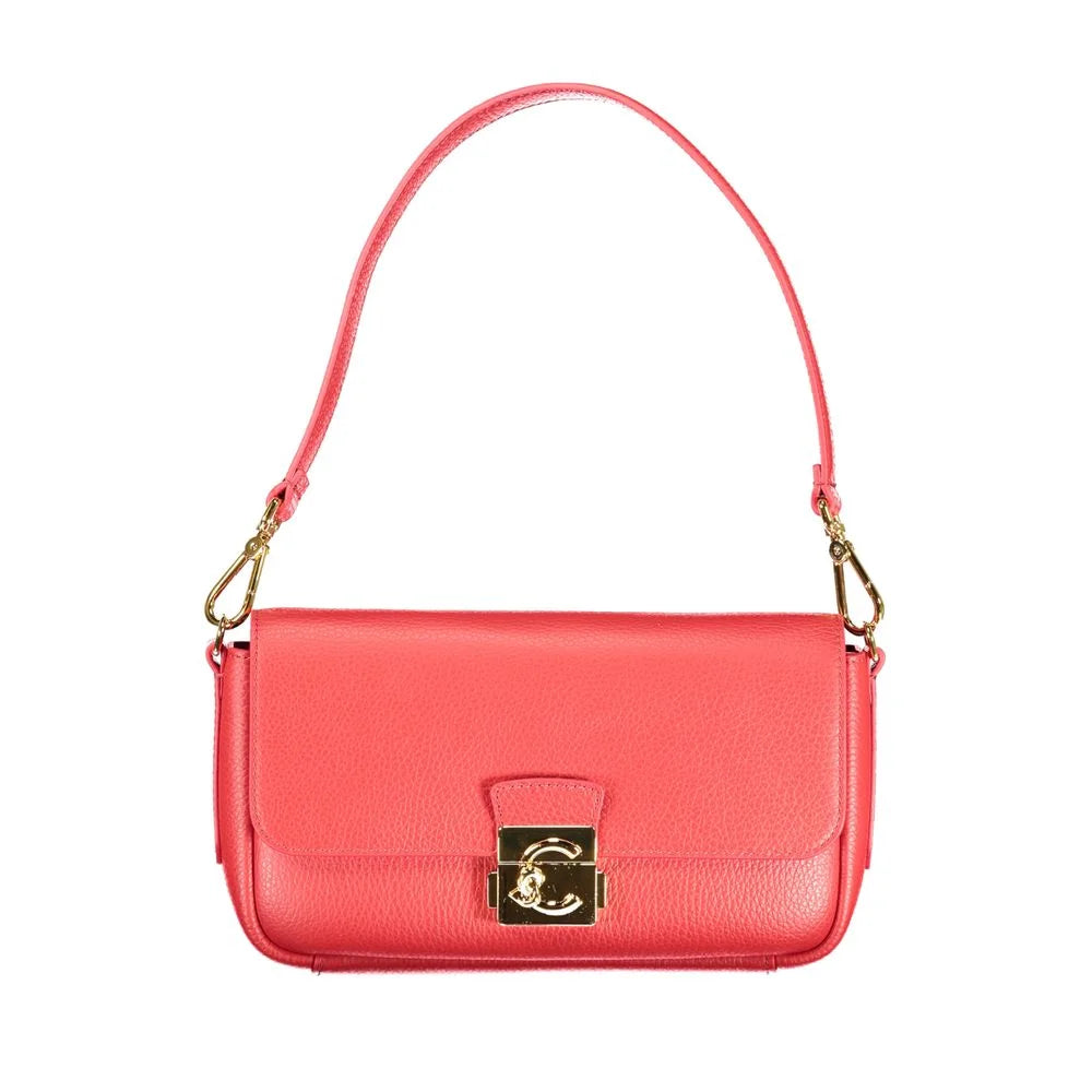 Coccinelle Rosso Leather Women Handbag - Cross Body Bags