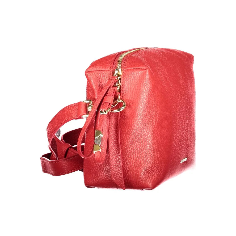 Coccinelle Rosso Pelle Women Handbag