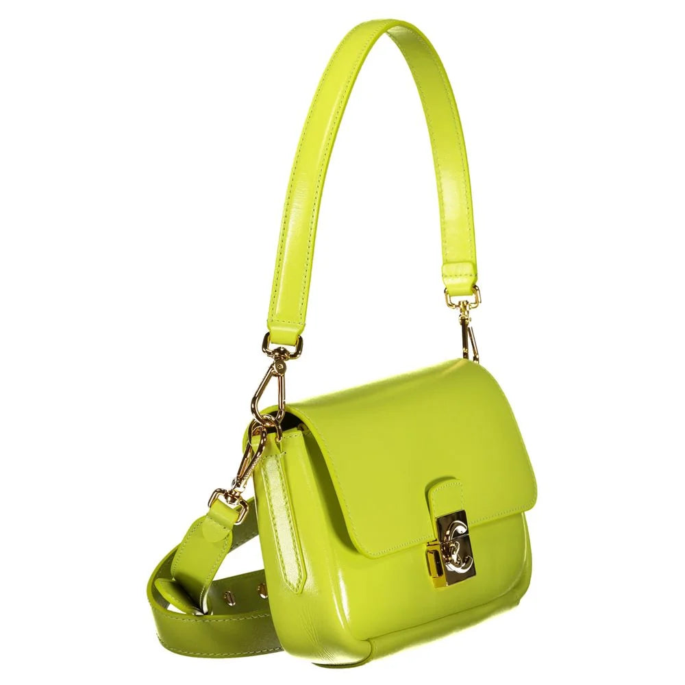 Coccinelle Verde Leder Damen Handtasche