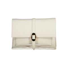 Coccinelle White Leather Handbag - Clutch Bags