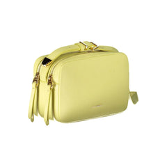 Coccinelle Yellow Leather Handbag - Shoulder Bags