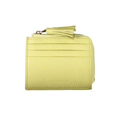 Coccinelle Yellow Leather Wallet - Wallets