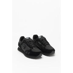 Colmar Black Leather Athletic Sneakers
