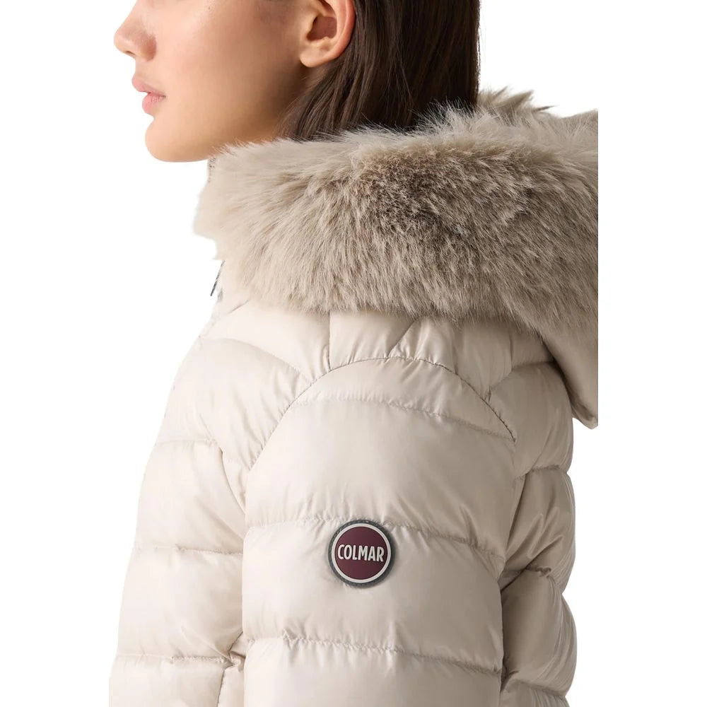 Colmar Originals Beige Polyamide Coat - 42 | S